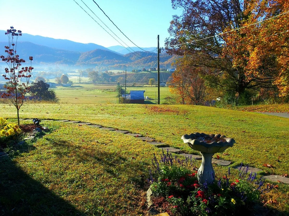 Wears Valley view in autumn