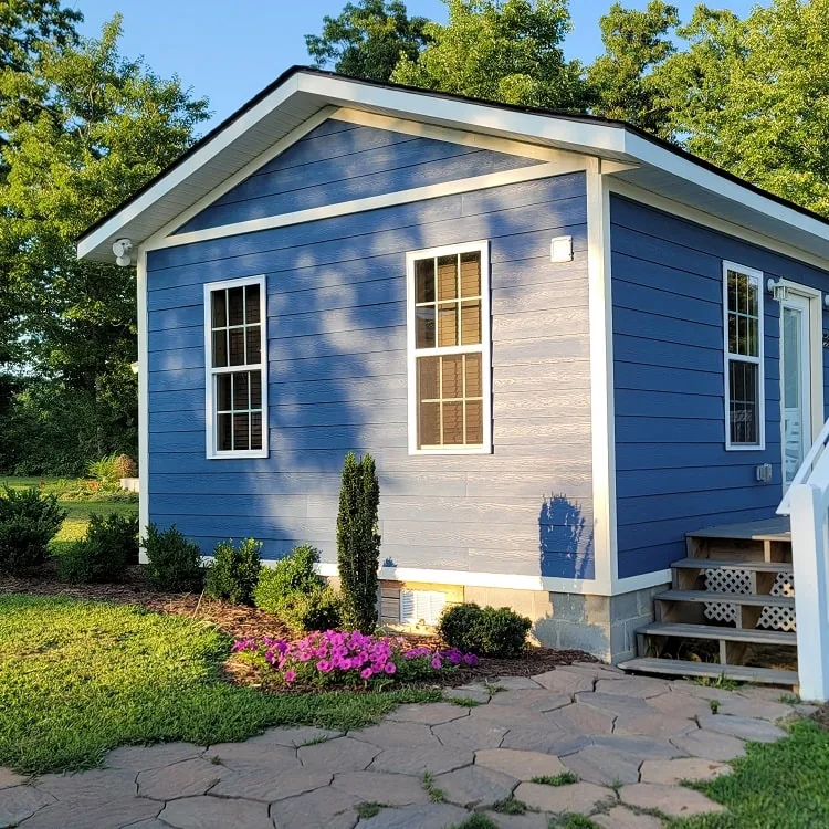 Mountain Dreams Navy Blue Cottage